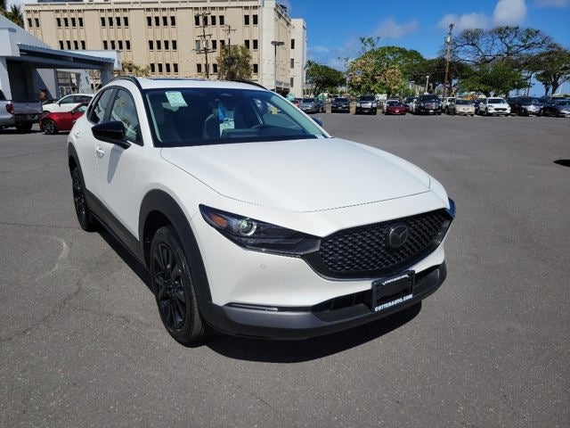 2026 Mazda Mazda CX-30 2.5 S Aire Edition in Snowflake White Pearl — front three-quarter view