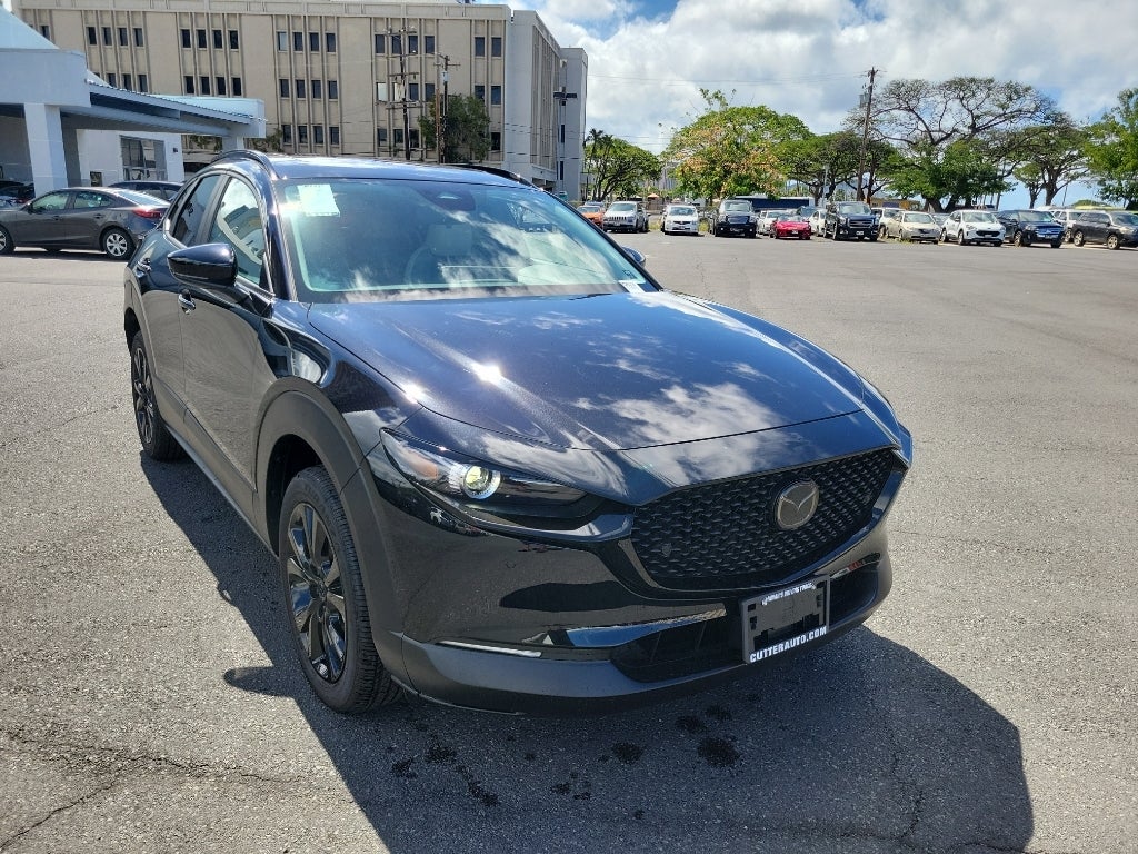 2026 Mazda Mazda CX-30 2.5 S Aire Edition in Jet Black Mica — front three-quarter view