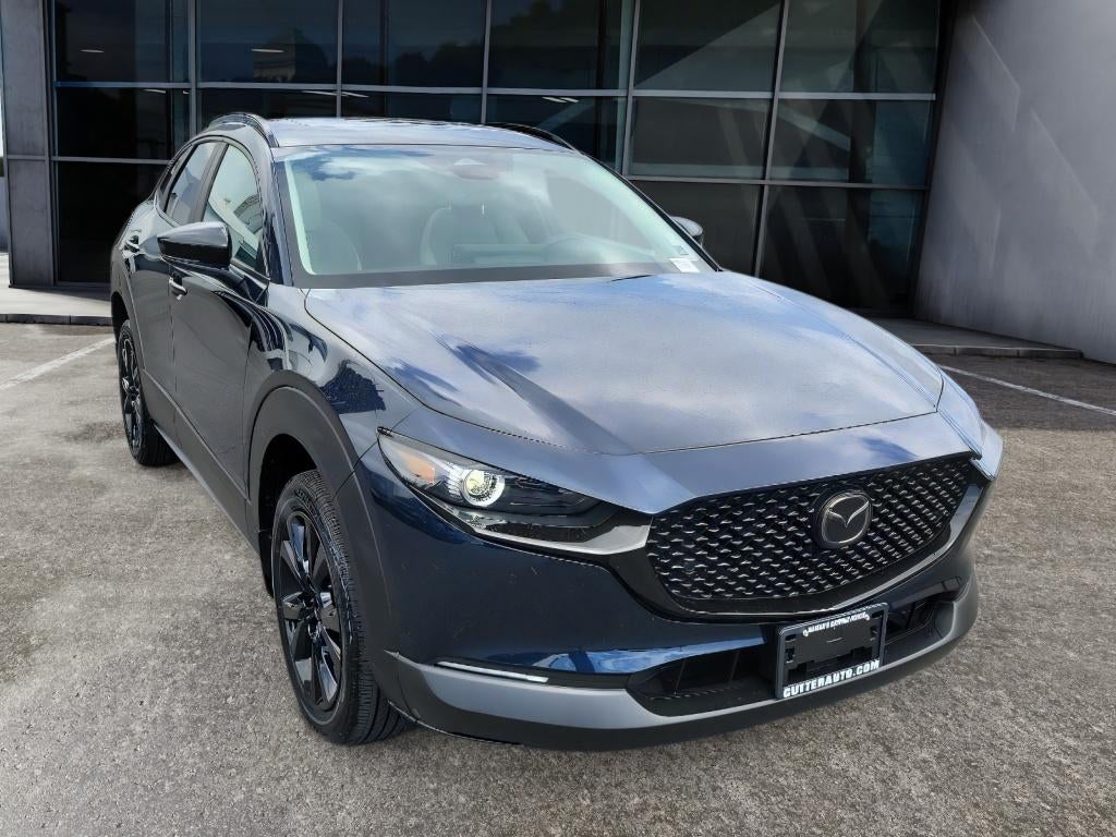 2026 Mazda Mazda CX-30 2.5 S Aire Edition in Deep Crystal Blue Mica — front three-quarter view