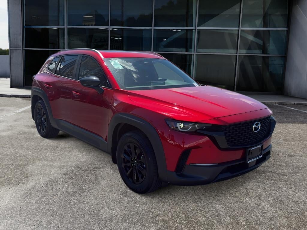 2026 Mazda Mazda CX-50 2.5 S Preferred AWD in Soul Red Crystal Metallic — front three-quarter view