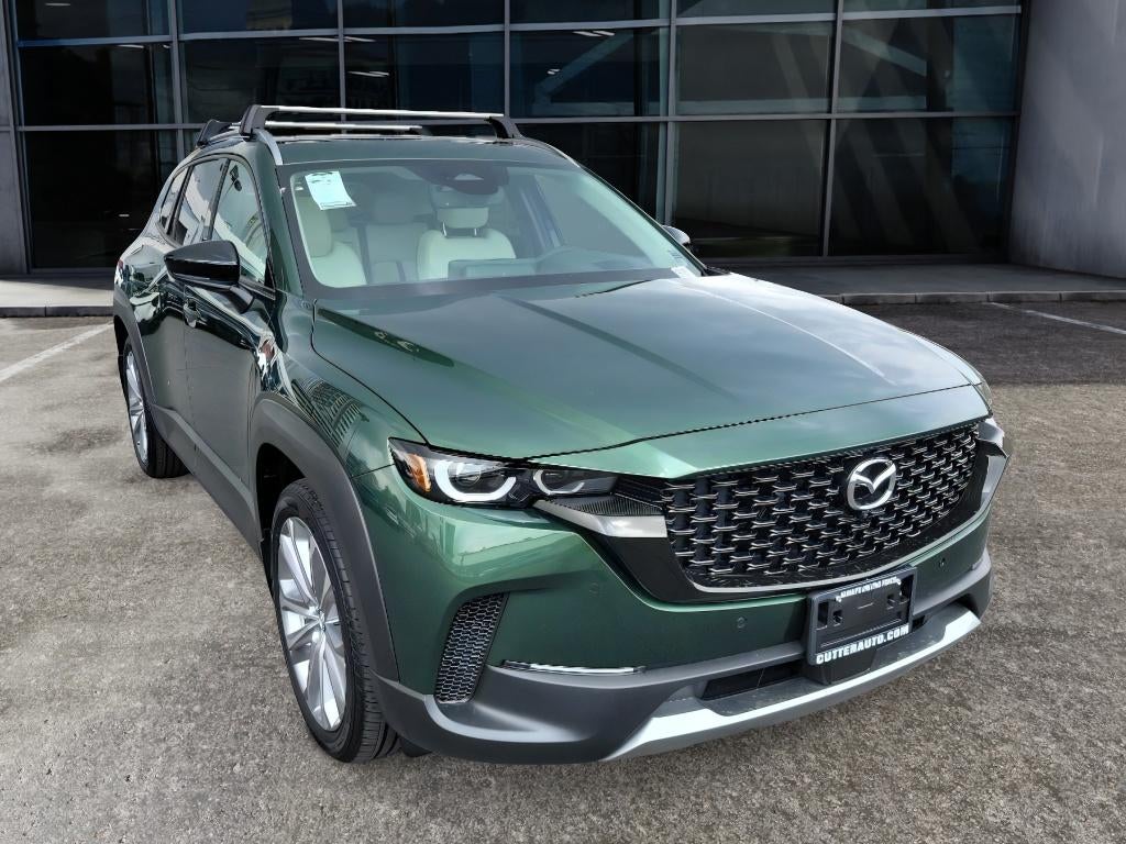 2026 Mazda Mazda CX-50 2.5 Turbo Premium Plus AWD in Cypress — front three-quarter view
