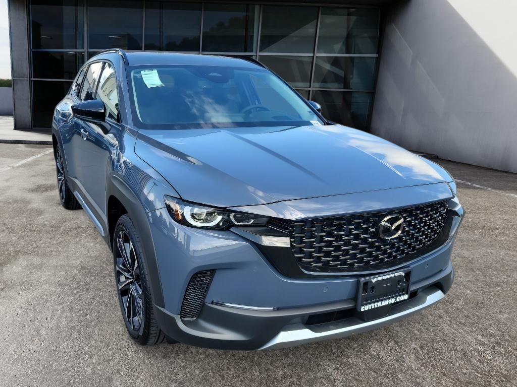 2026 Mazda Mazda CX-50 2.5 Turbo Premium Plus AWD in Polymetal Gray Metallic — front three-quarter view