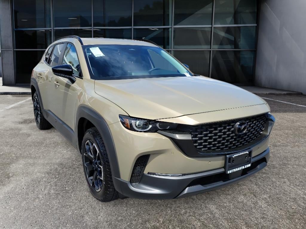 2026 Mazda Mazda CX-50 2.5 S Meridian Edition AWD in Zircon Sand Metallic — front three-quarter view