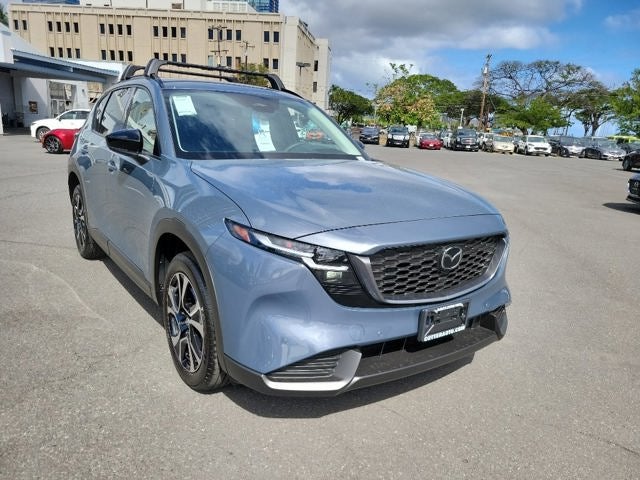 2026 Mazda Mazda CX-5 2.5 S Preferred AWD in Polymetal Gray Metallic — front three-quarter view
