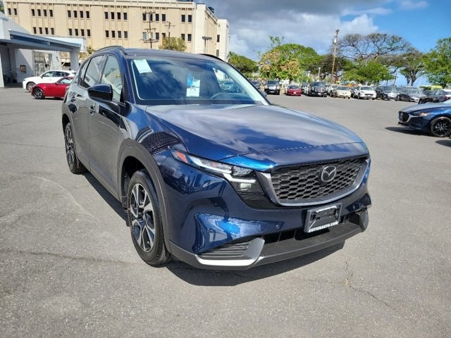 2026 Mazda Mazda CX-5 2.5 S Preferred AWD in Navy Blue Mica — front three-quarter view