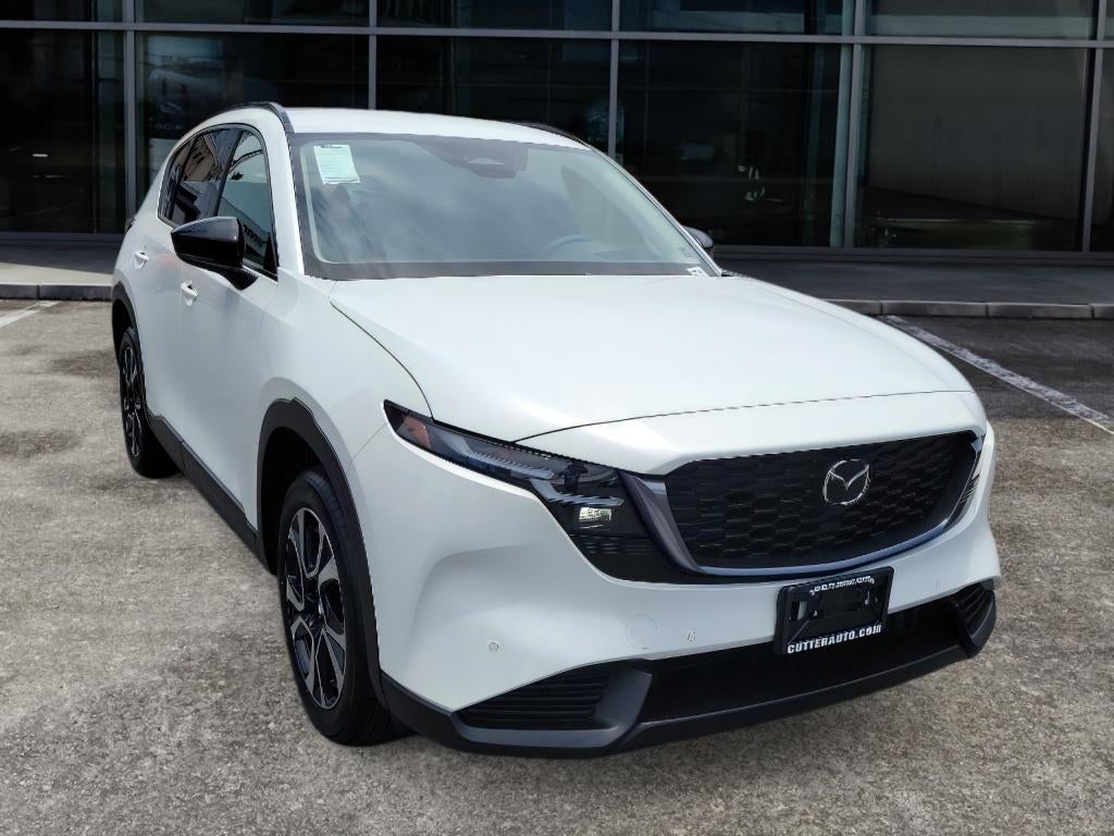 2026 Mazda Mazda CX-5 2.5 S Preferred AWD in Rhodium White Metallic — front three-quarter view