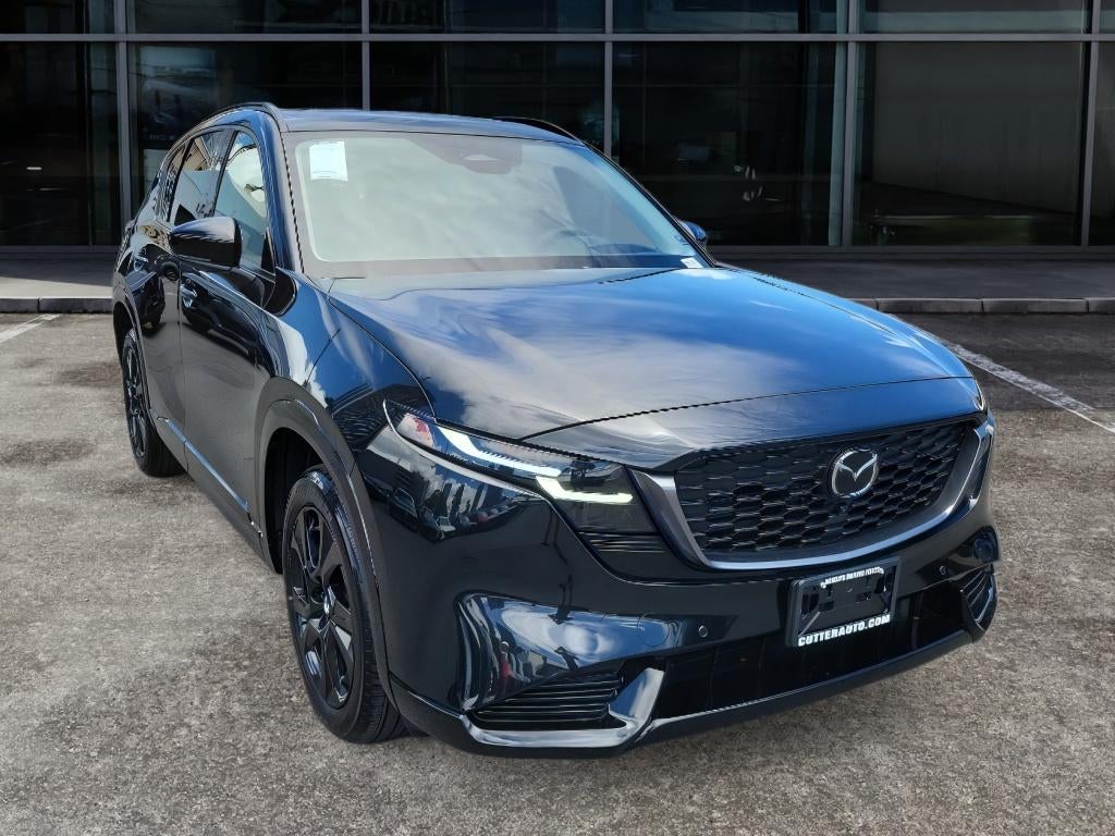 2026 Mazda Mazda CX-5 2.5 S Premium Plus AWD in Jet Black Mica — front three-quarter view