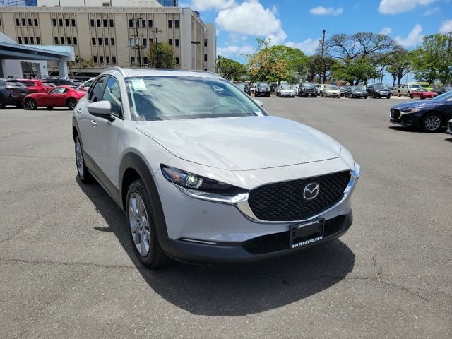 2026 Mazda Mazda CX-30 2.5 S Premium AWD in Aero Gray Metallic — front three-quarter view