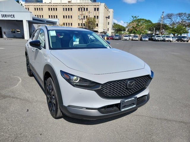 2026 Mazda Mazda CX-30 2.5 S Aire Edition in Aero Gray Metallic — front three-quarter view