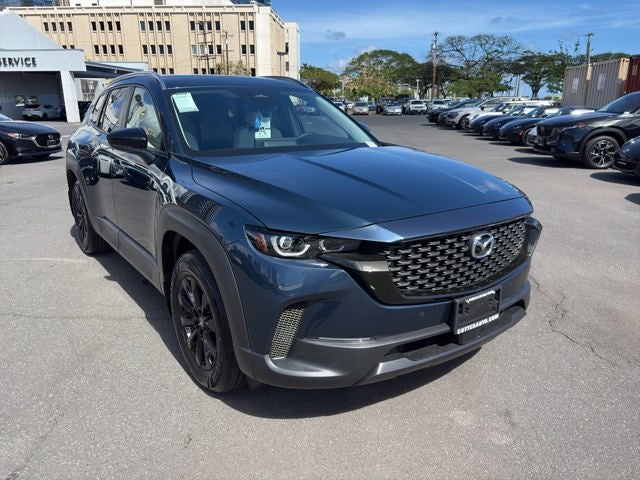 2026 Mazda Mazda CX-50 2.5 S Preferred AWD in Ingot Blue Metallic — front three-quarter view