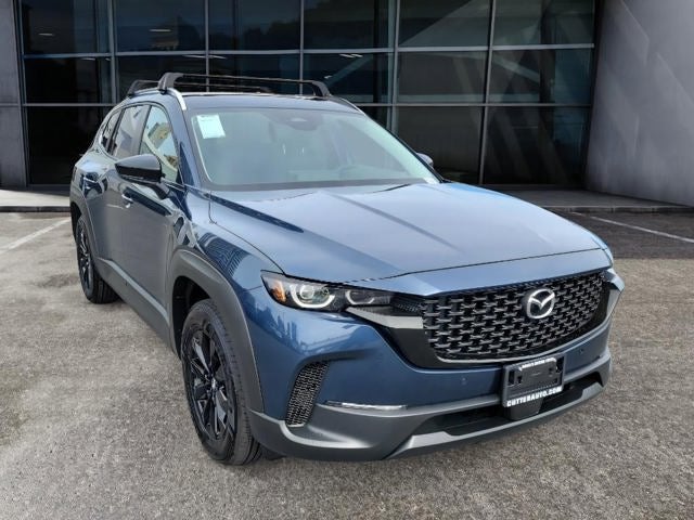 2026 Mazda Mazda CX-50 2.5 S Preferred AWD in Ingot Blue Metallic — front three-quarter view