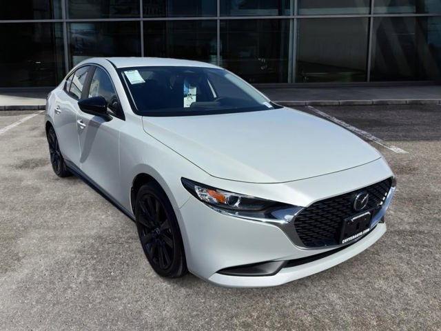 2026 Mazda Mazda3 Sedan 2.5 S Select Sport in Ceramic Metallic — front three-quarter view