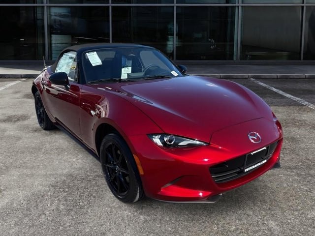 2026 Mazda Mazda MX-5 Miata Sport in Soul Red Crystal Metallic — front three-quarter view